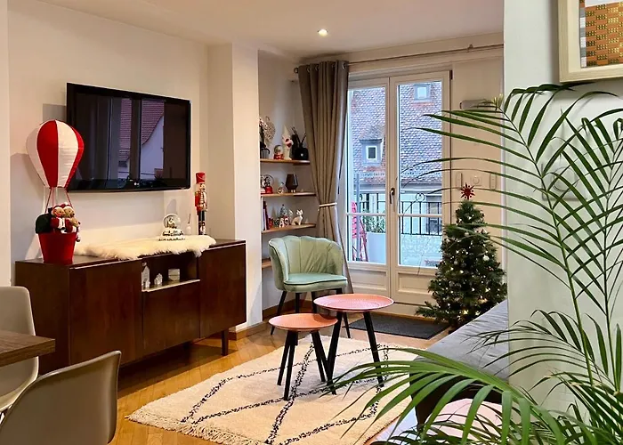 公寓 Magnifique 4 Personnes - 2 - 2 Sdb - Grande Terrasse Rue Des Tetes - Centre *