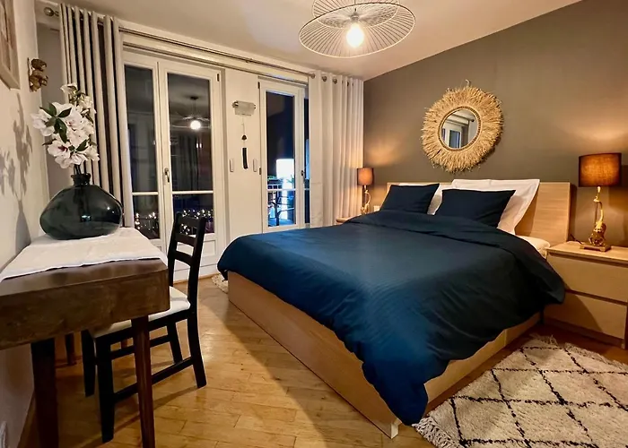 公寓 Magnifique 4 Personnes - 2 - 2 Sdb - Grande Terrasse Rue Des Tetes - Centre