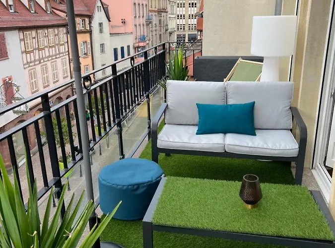 Apartmán Magnifique 4 Personnes - 2 - 2 Sdb - Grande Terrasse Rue Des Tetes - Centre Colmar